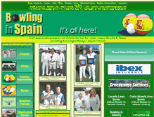Tablet Screenshot of bowlinginspain.com